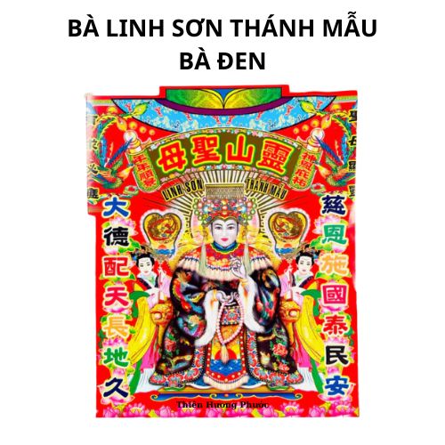 Cúng bà linh sơn thánh mẫu cao cấp 1 bộ