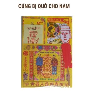 Cúng bị quở nam 1 bộ cơ bản