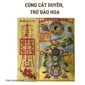 Cúng cắt duyên trừ đào hoa 1 bộ cơ bản