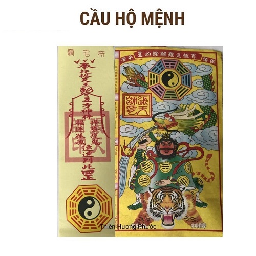 Cúng cầu hộ mệnh 1 bộ cơ bản