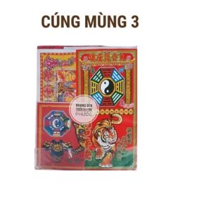 Giấy vàng mã cúng mùng 3