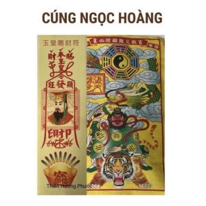Cúng ngọc hoàng 1 bộ cơ bản