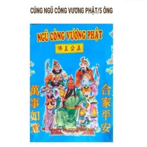 Cúng ngũ công vương phật 5 ông