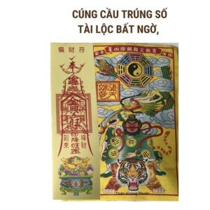 Cúng cầu trúng số tài lộc đến bất ngờ 1