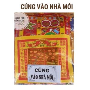 Giấy cúng vào nhà mới 1 bộ