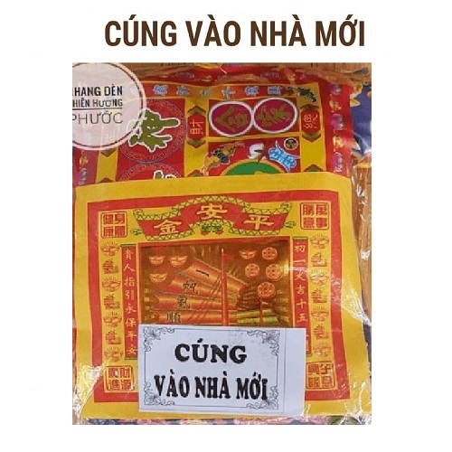 Giấy cúng vào nhà mới 1 bộ