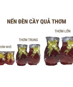 Đèn cầy nến quả thơm 1 cặp