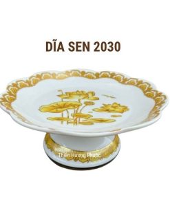 Dĩa sen 2030 1 cái