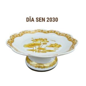 Dĩa sen 2030 1 cái