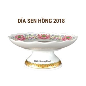 Dĩa sen hồng 2018
