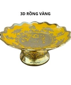 Bộ thờ cúng rồng vàng 3D