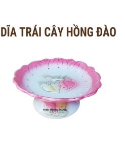 Dĩa trái cây hồng 1c