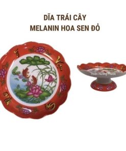 Dĩa trái cây mica 1c