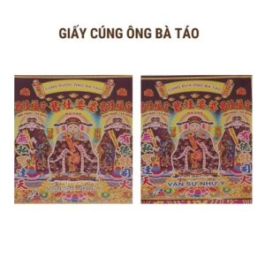 Giấy cúng ông táo 1 bộ