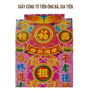 Giấy cúng ông bà tổ tiên gia tiên 1 bộ