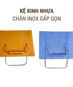 Kệ đọc kinh chân inox gấp gọn