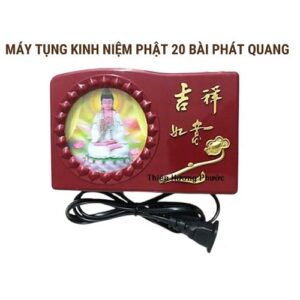 Máy niêm phật tụng kinh phát hào quang