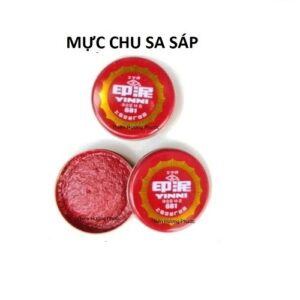 Mực chu sa dạng sáp