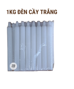 Đèn cầy trắng 1 ký