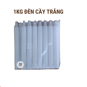 Đèn cầy trắng 1 ký