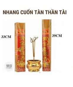 Nhang cuốn tàn thần tài