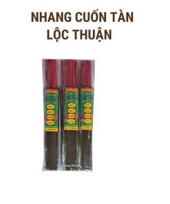 Nhang cuốn tàn lộc thuấn 3 bó