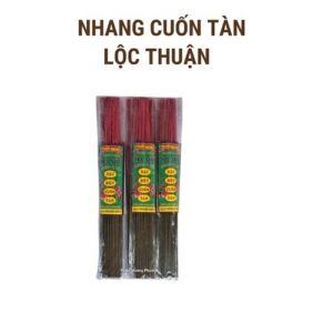 Nhang cuốn tàn lộc thuấn 3 bó