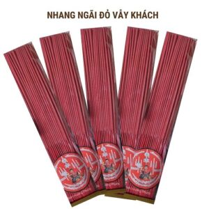 Nhang ngãi đỏ kéo khách