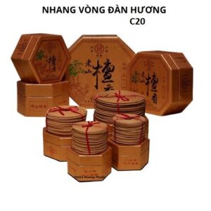 Nhang vòng đàn hương C20