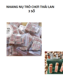 Nhang số đề 3 số