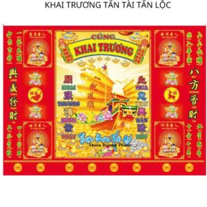 Khai trương tấn tài tấn lộc cao cấp 1 bộ