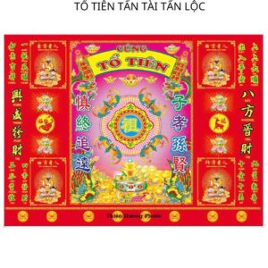 Tổ tiên tấn tài tấn lộc cao cấp 1 bộ