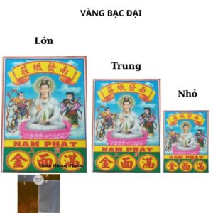 Vàng bạc đại 3 loại lớn trung nhỏ