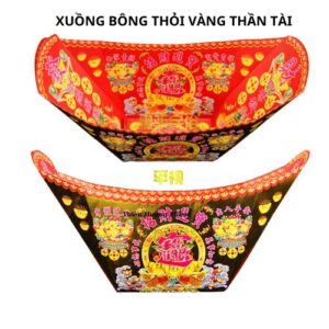 Xuồng bông thỏi vàng thần tài 1c
