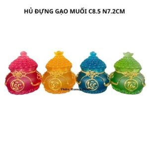 Hũ Đựng Gạo Muối C8.5 N7 2cm