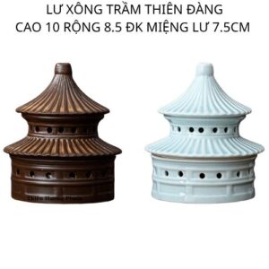 Lư Xông Trầm Thiên Đàng C10 R8.5 ML 7.5cm