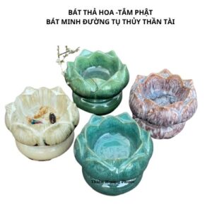 Bát Thả Hoa Bắt Minh Đường Tụ Thủy Thần Tài