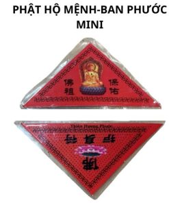 Bùa phật hộ mệnh ban phước mini