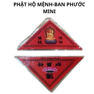 Bùa phật hộ mệnh ban phước mini