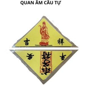 Bùa quan âm cầu tự mini