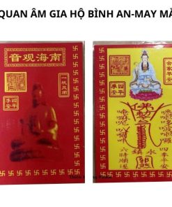 Bùa quan âm gia hộ bình an may mắn mini