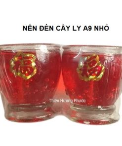 Nến đèn cầy ly A9