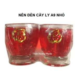 Nến đèn cầy ly A9
