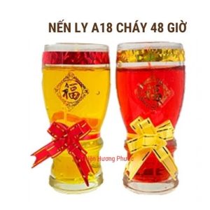 Nến ly A18 cháy 48 giờ