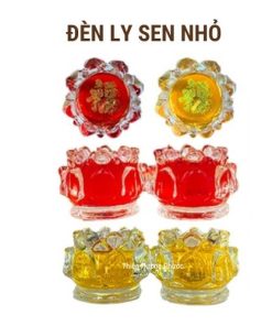 Đèn ly sen nhỏ