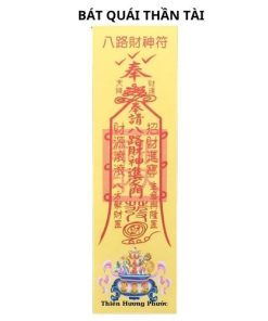 Bùa bát quái thần tài