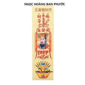 Bùa ngọc hoàng ban phước