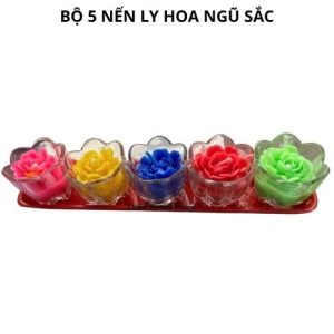 5 Nến hoa ngũ sắc