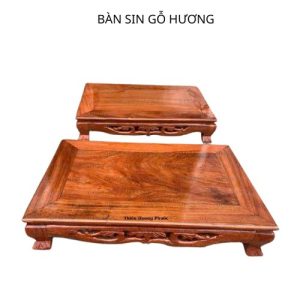 Bàn sin gỗ hương