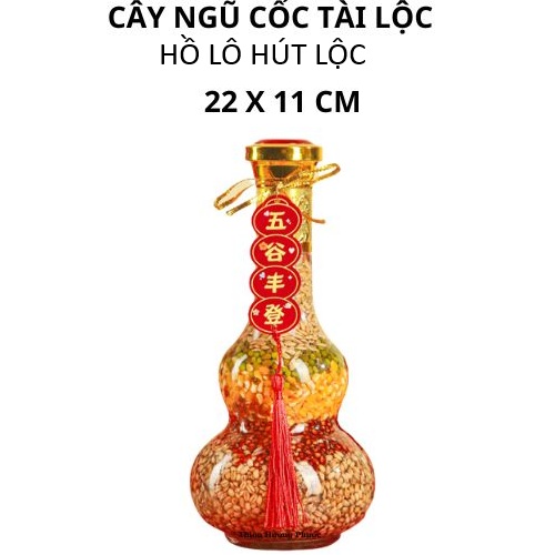 Cây ngũ cốc hồ lô hút lộc